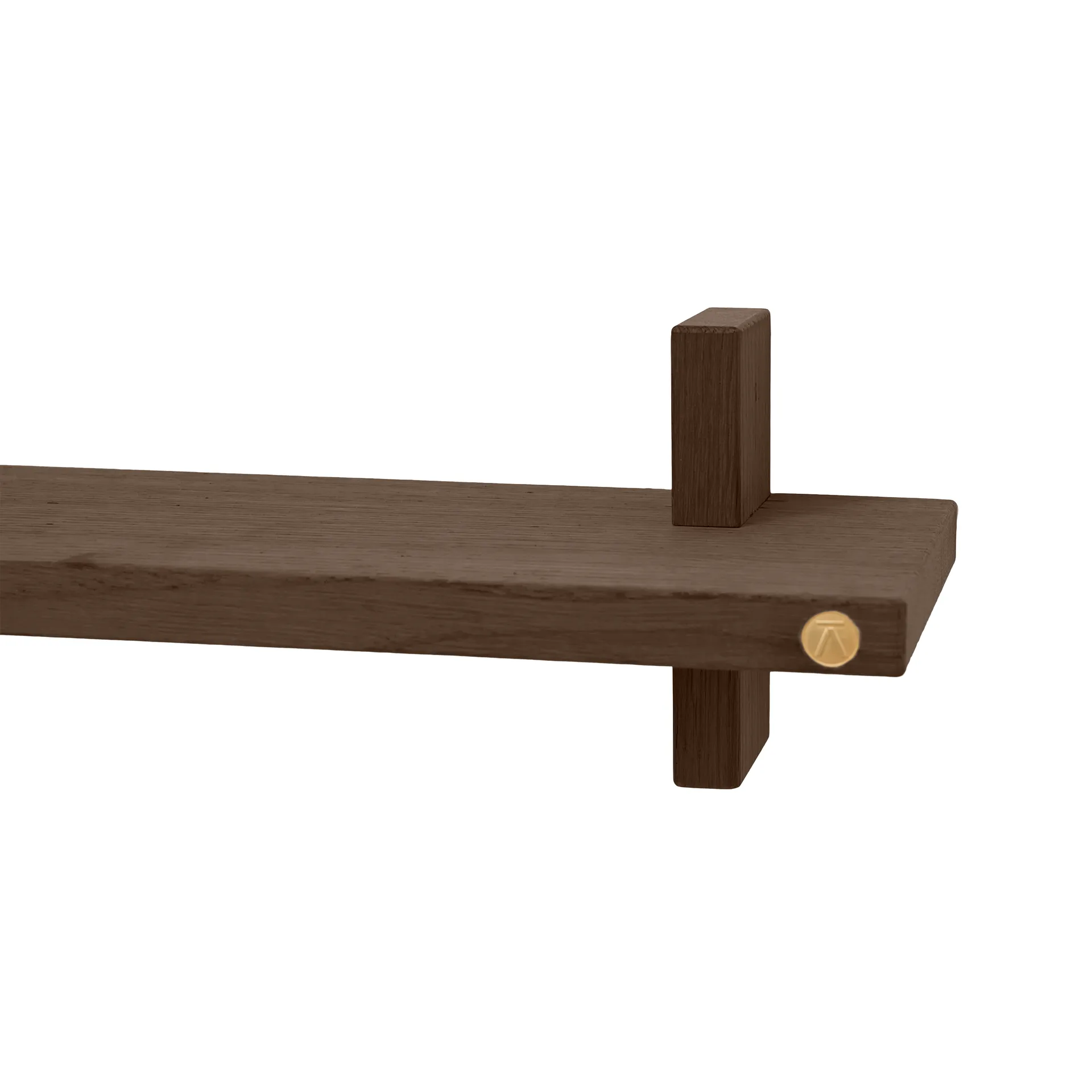 Étagère murale Treat simple, Smoked Oiled Oak, 50x12x11,2 cm Andersen Furniture