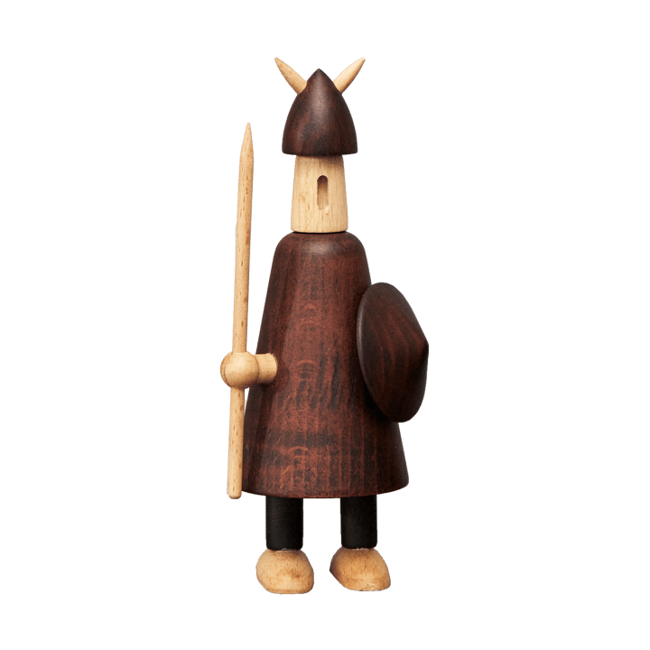 Figures en bois The vikings of Denmark Large, Stained beech Andersen Furniture