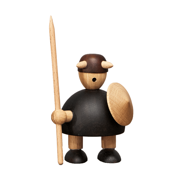 Figures en bois The vikings of Denmark Small, Stained beech Andersen Furniture