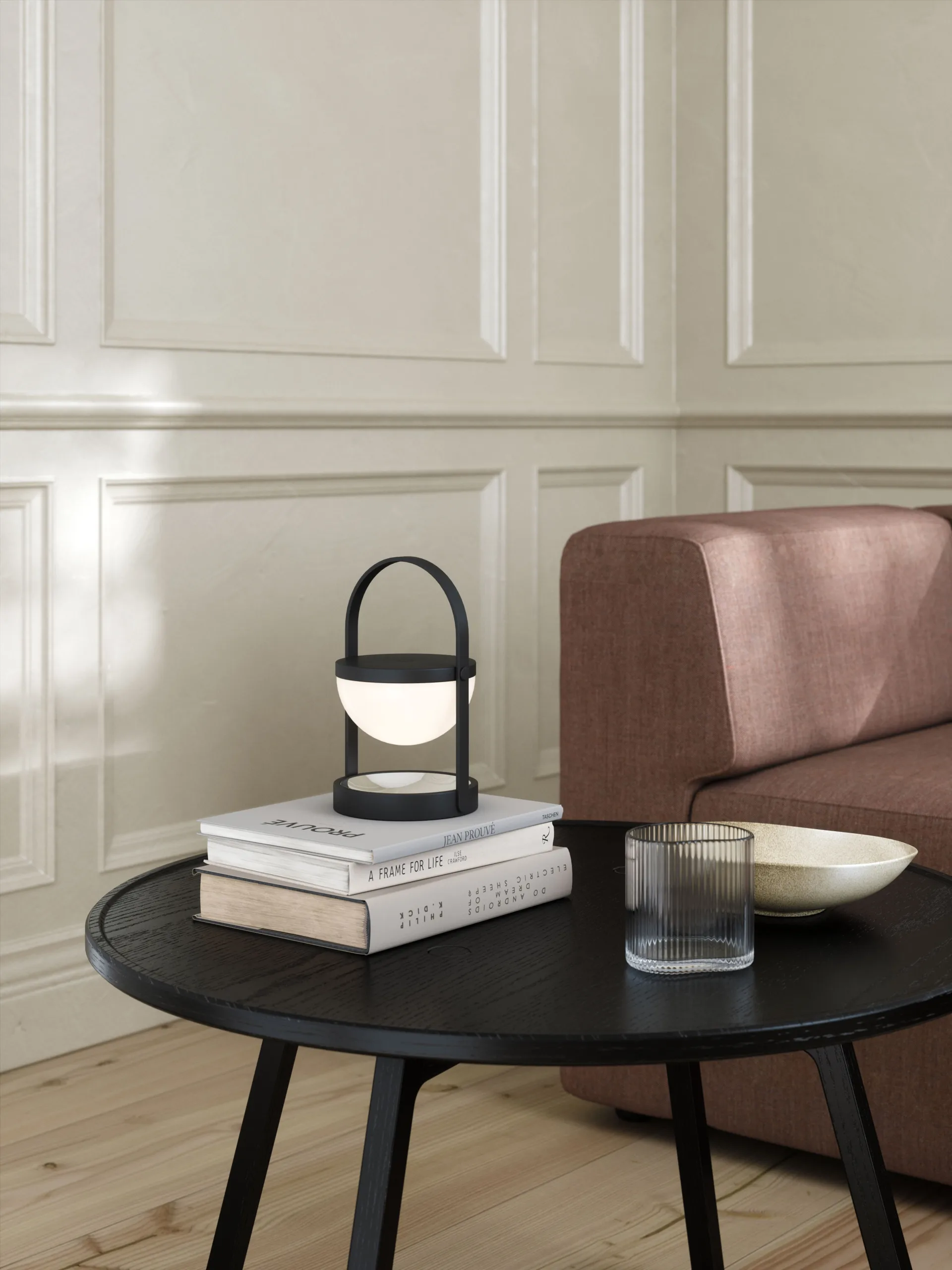 Lampe de table portable A-Flash 22 cm, Black Andersen Furniture