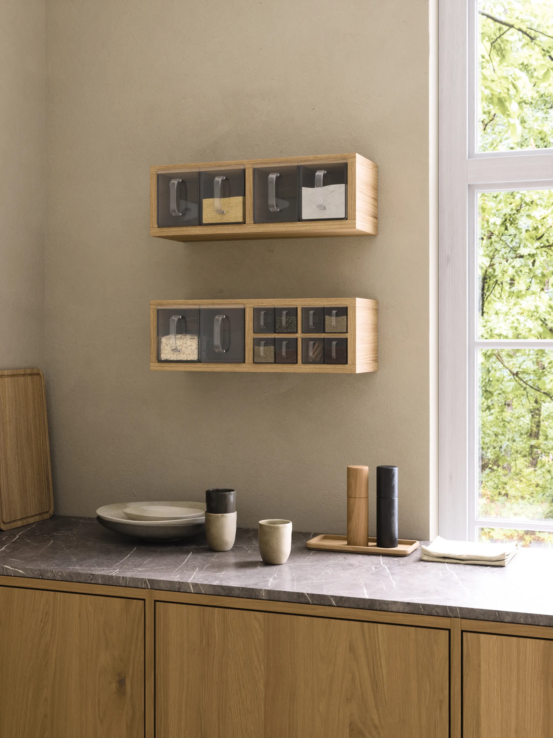 Moulin à sel/poivre Andersen 18 cm, Oak Andersen Furniture