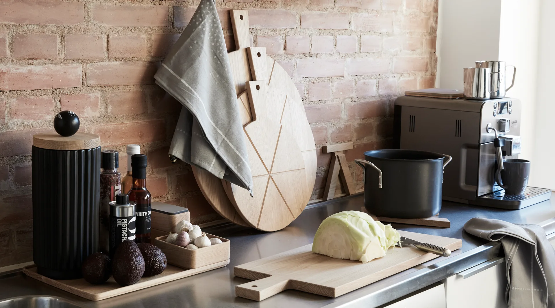 Plat à tapas Andersen Medium Ø36 cm, Oak Andersen Furniture