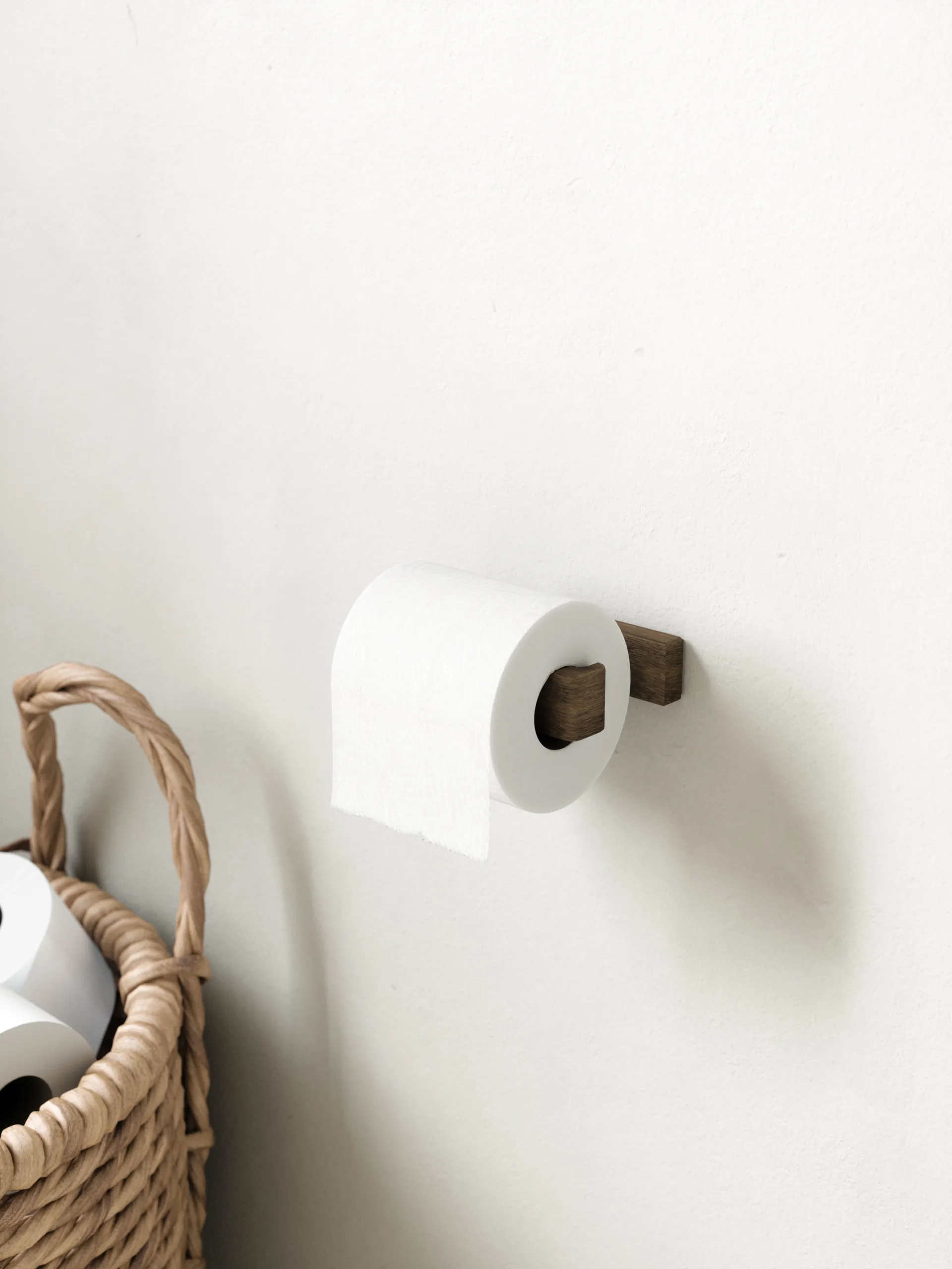 Porte-papier toilette Andersen, Dark Stain Matt Lacquer Ash Andersen Furniture
