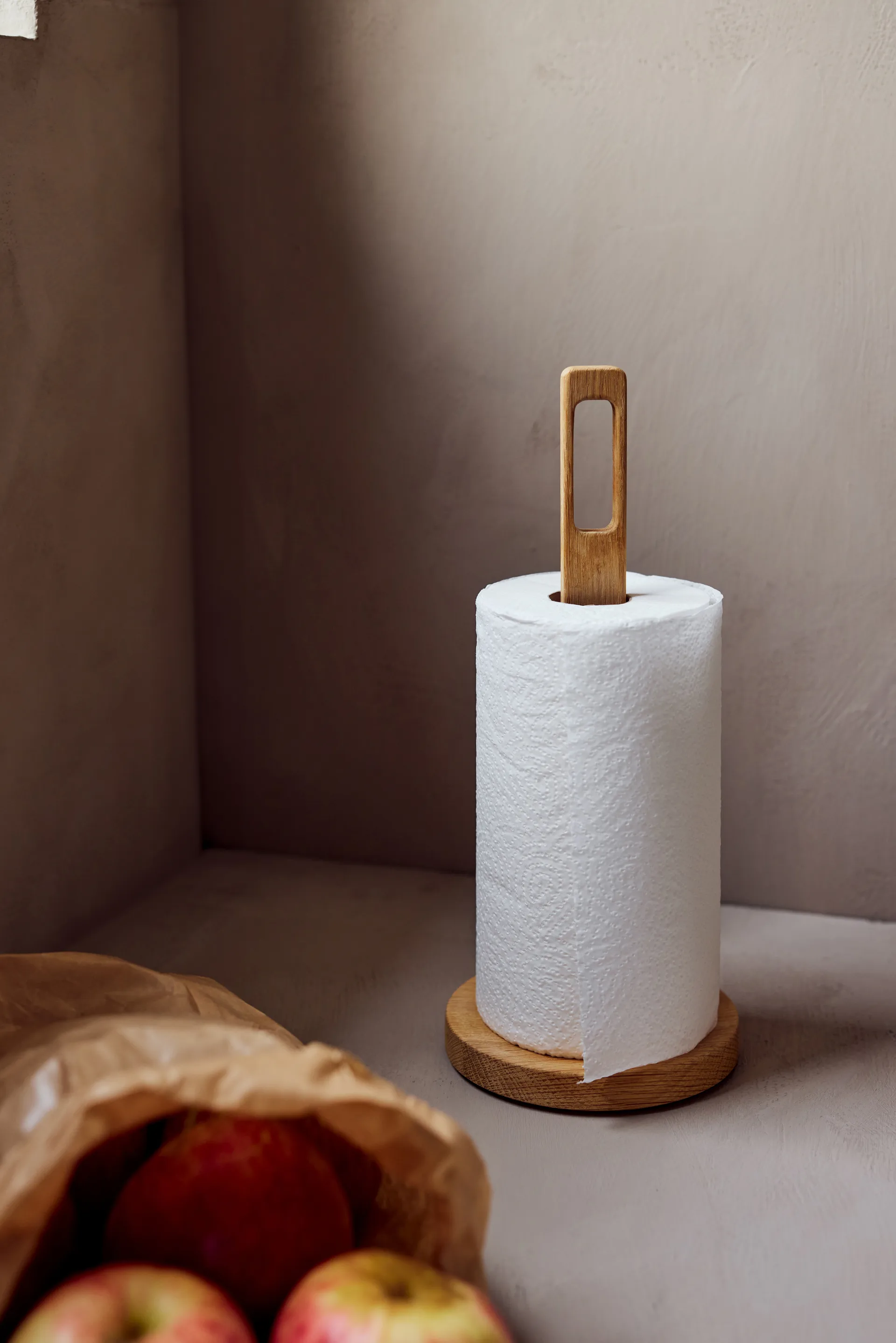 Porte rouleau essuie-tout Andersen 33 cm, Oak Andersen Furniture