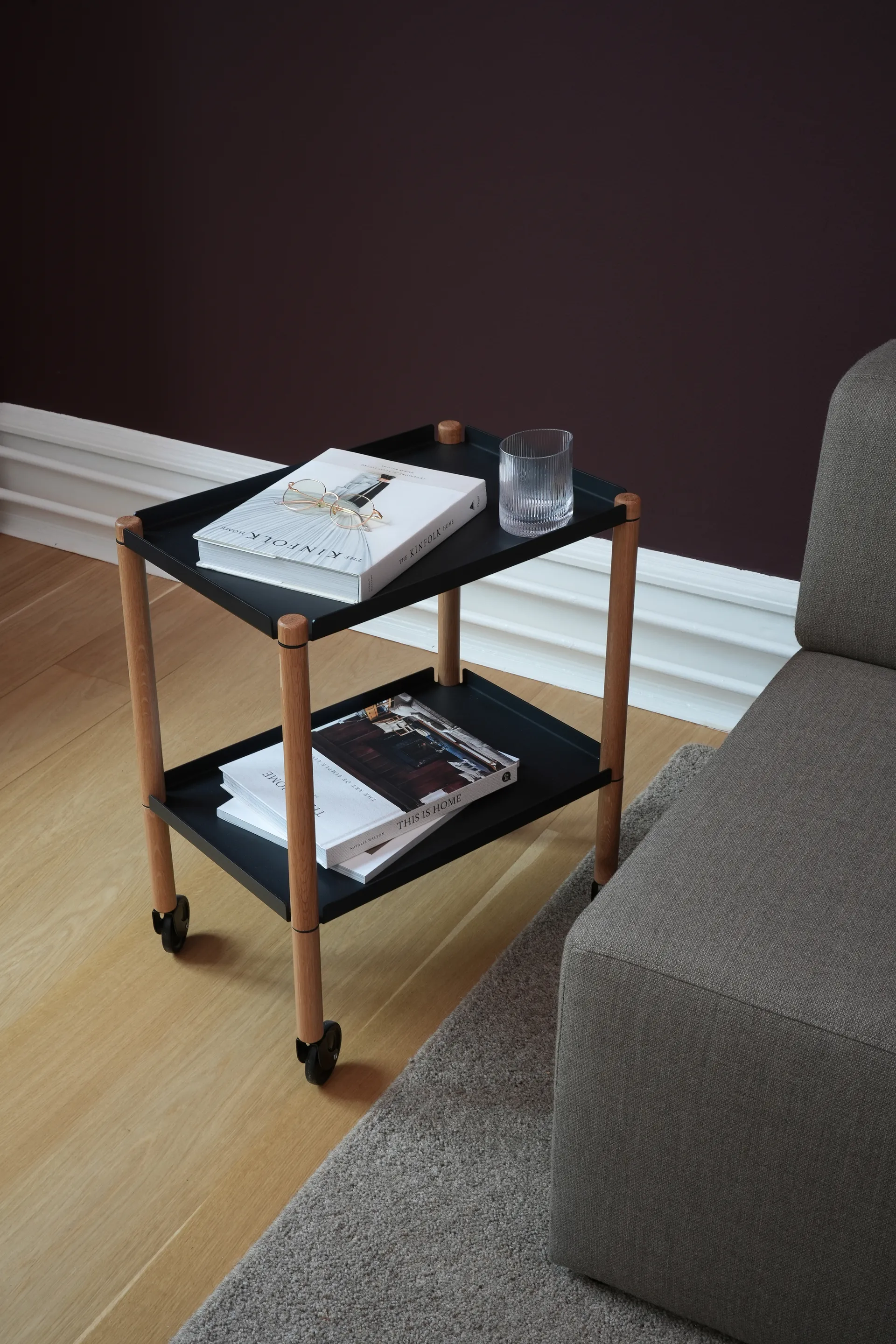 Table Connect, Chêne huilé, métal noir Andersen Furniture