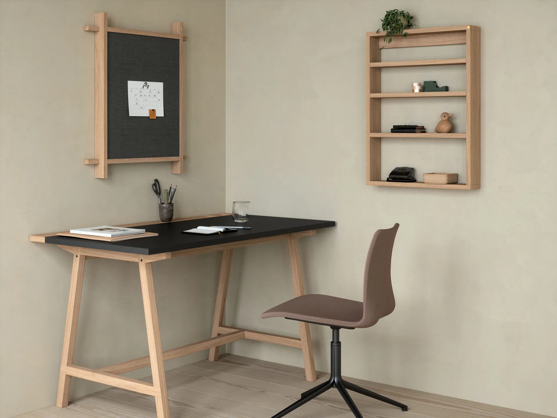Tableau-mémo Collect Medium 64x74 cm, Oak Andersen Furniture
