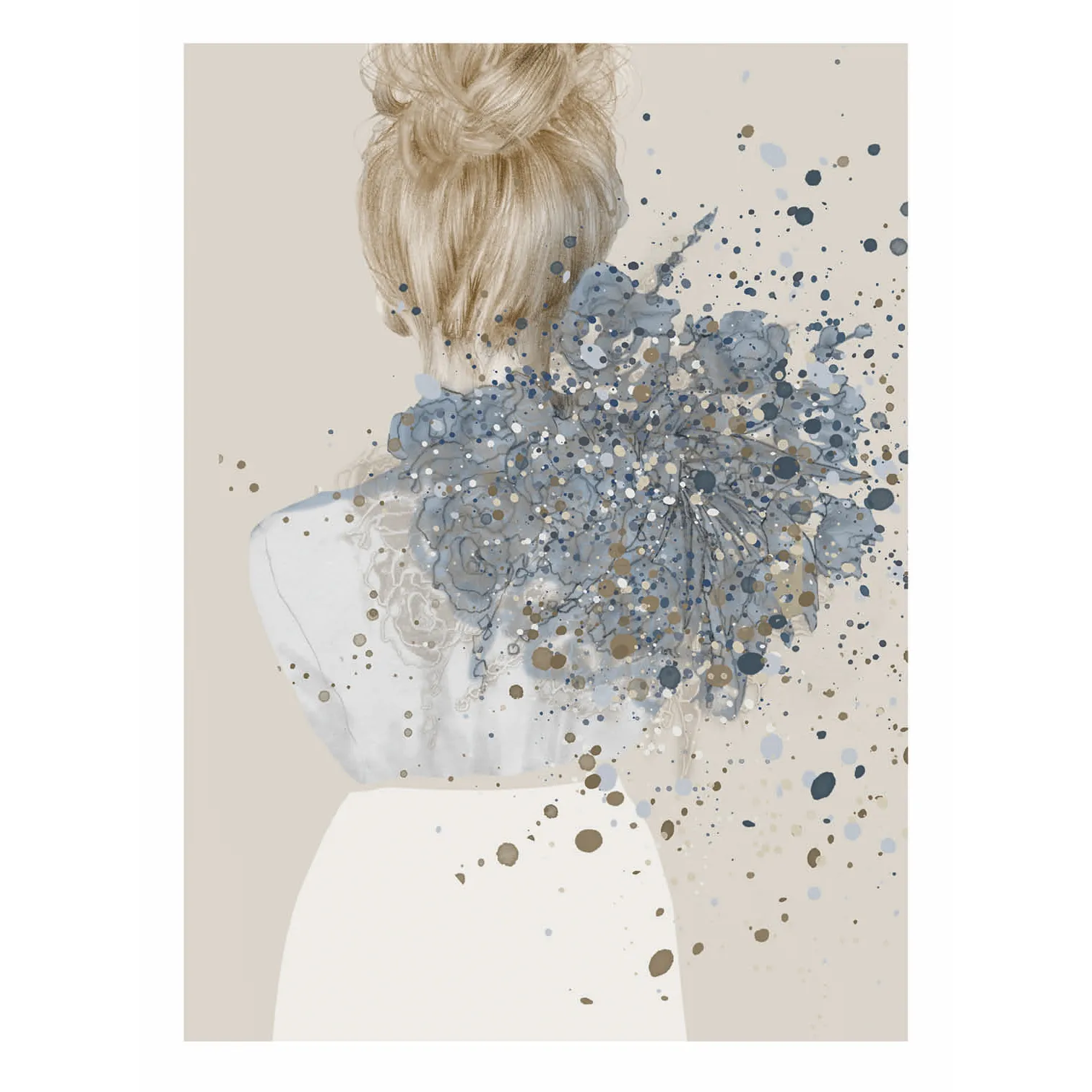 Poster Liv, 50x70 cm Anna Bülow