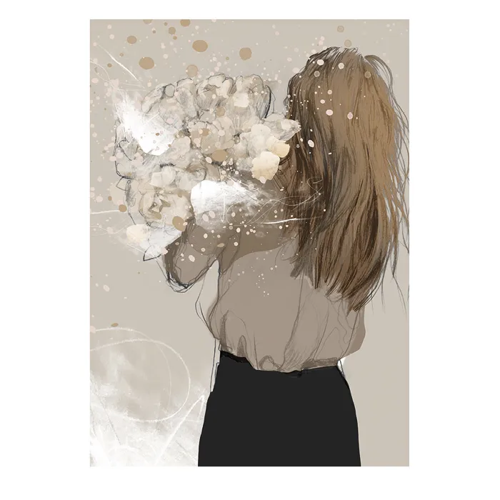 Poster Wild at heart, 70 x 100cm Anna Bülow