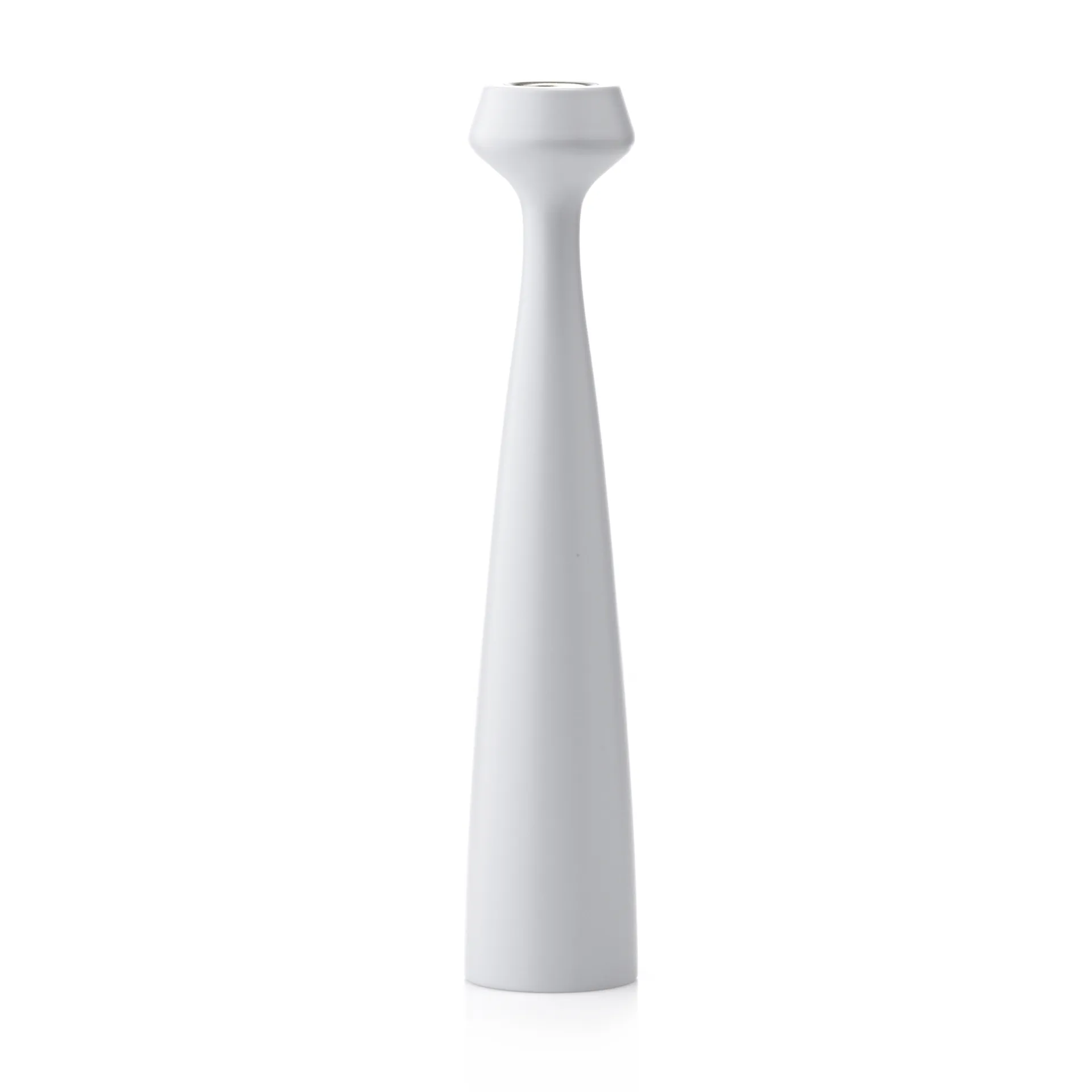 Bougeoir Blossom Lily 24,5 cm, Gris froid Applicata