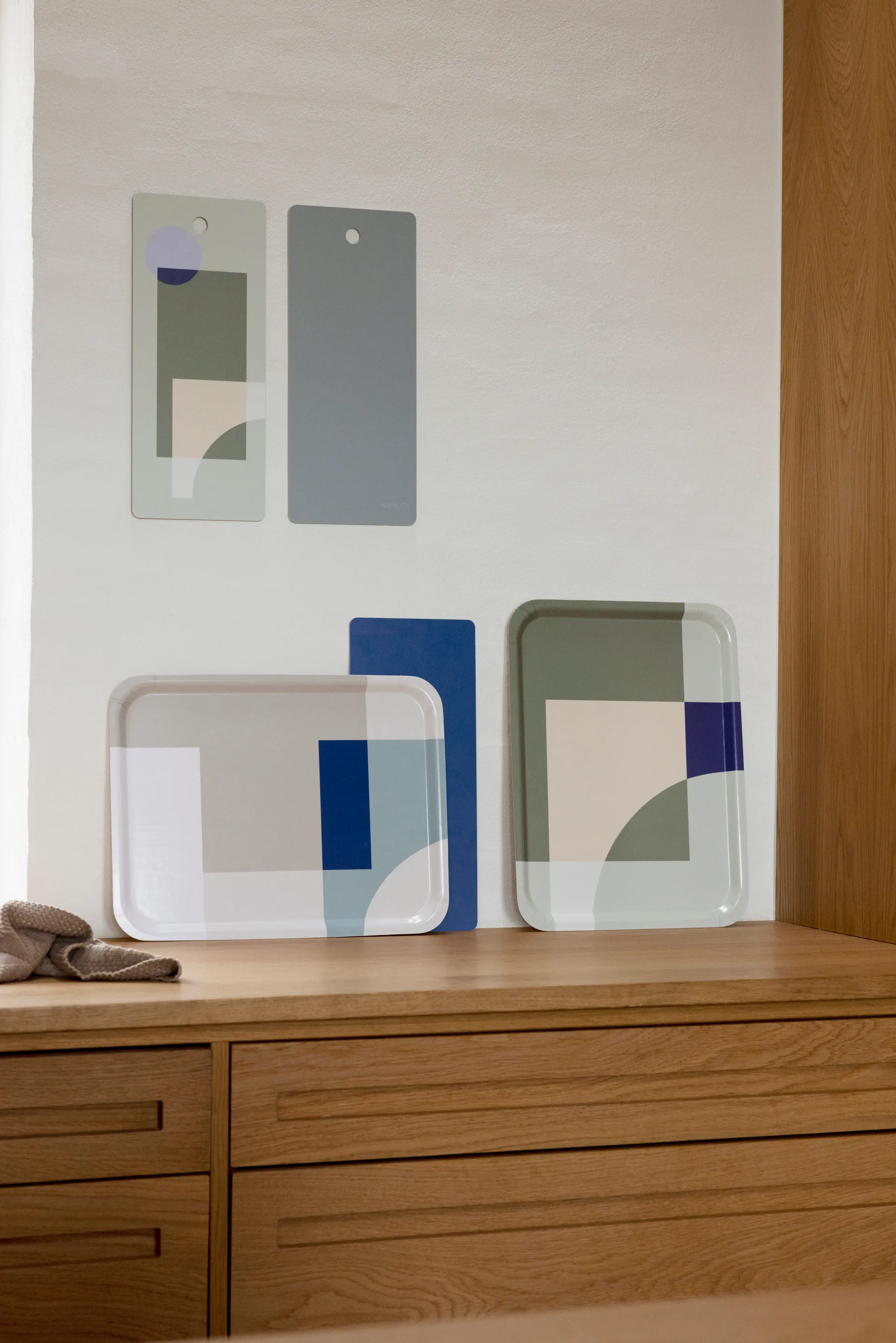 Plateau A Tribute to Colour, Minerals - 34x24 cm Applicata