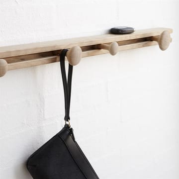 Porte-manteau Track 90 cm - chêne - Applicata