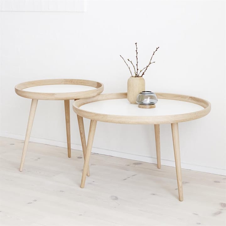 Table Tisch Ø 49 cm - Chêne-blanc - Applicata