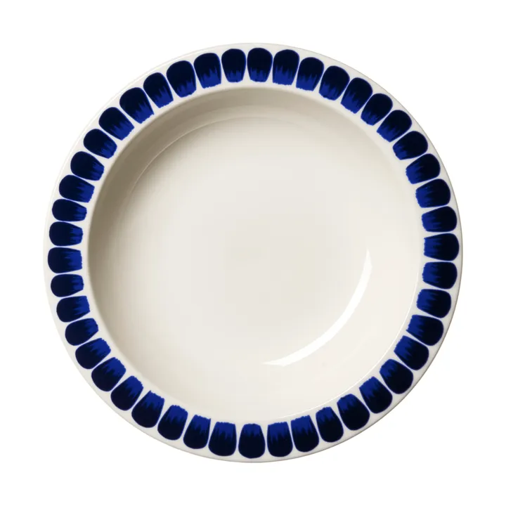 24h Tuokio assiette creuse - Bleu cobalt, 22 cm - Arabia
