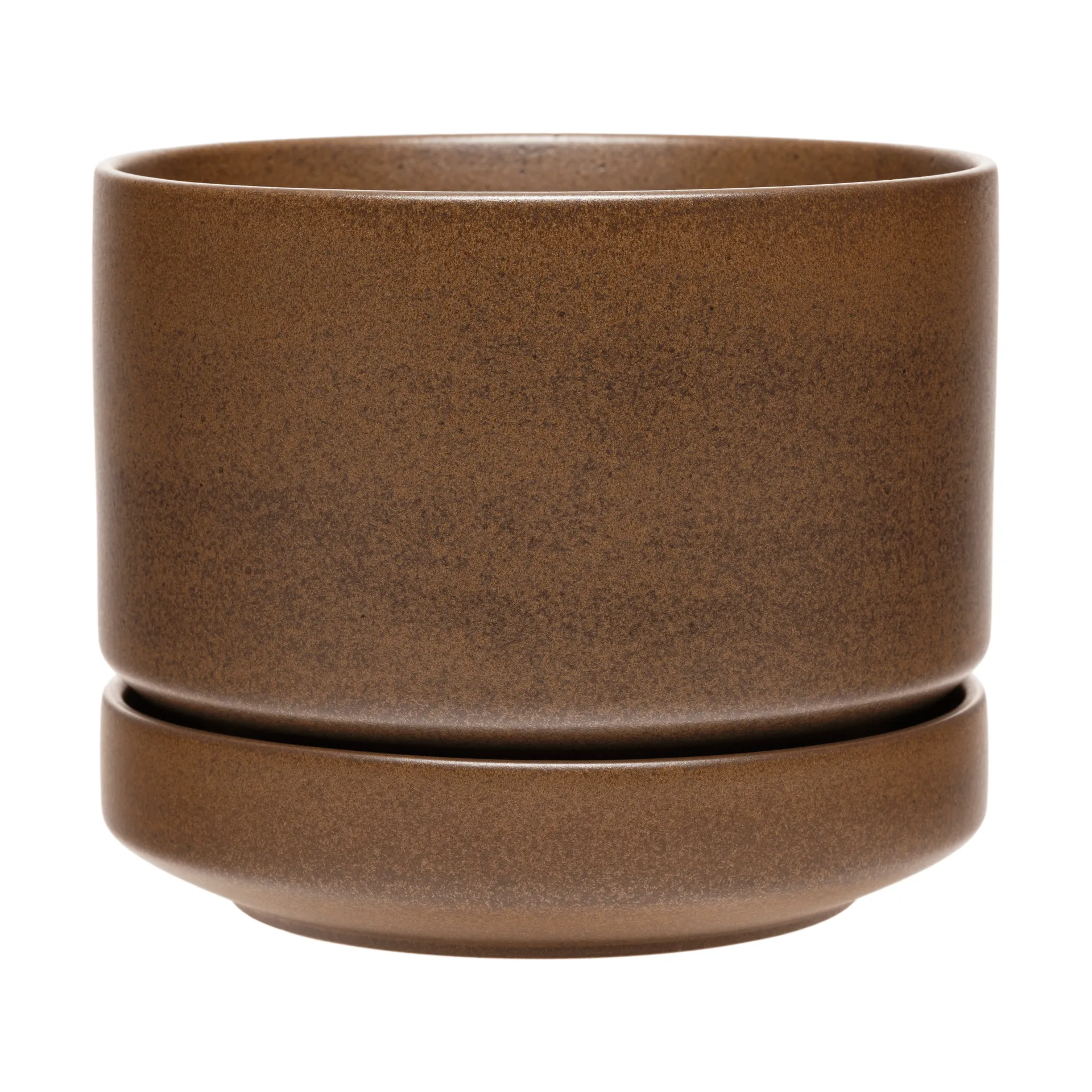 Arabia pot SN, Brun mat, 16 cm Arabia