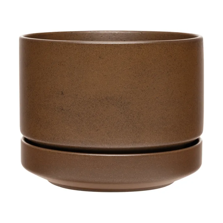 Arabia pot SN - Brun mat, 19 cm - Arabia