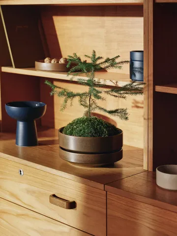 Arabia pot SN - Brun mat, 22 cm - Arabia