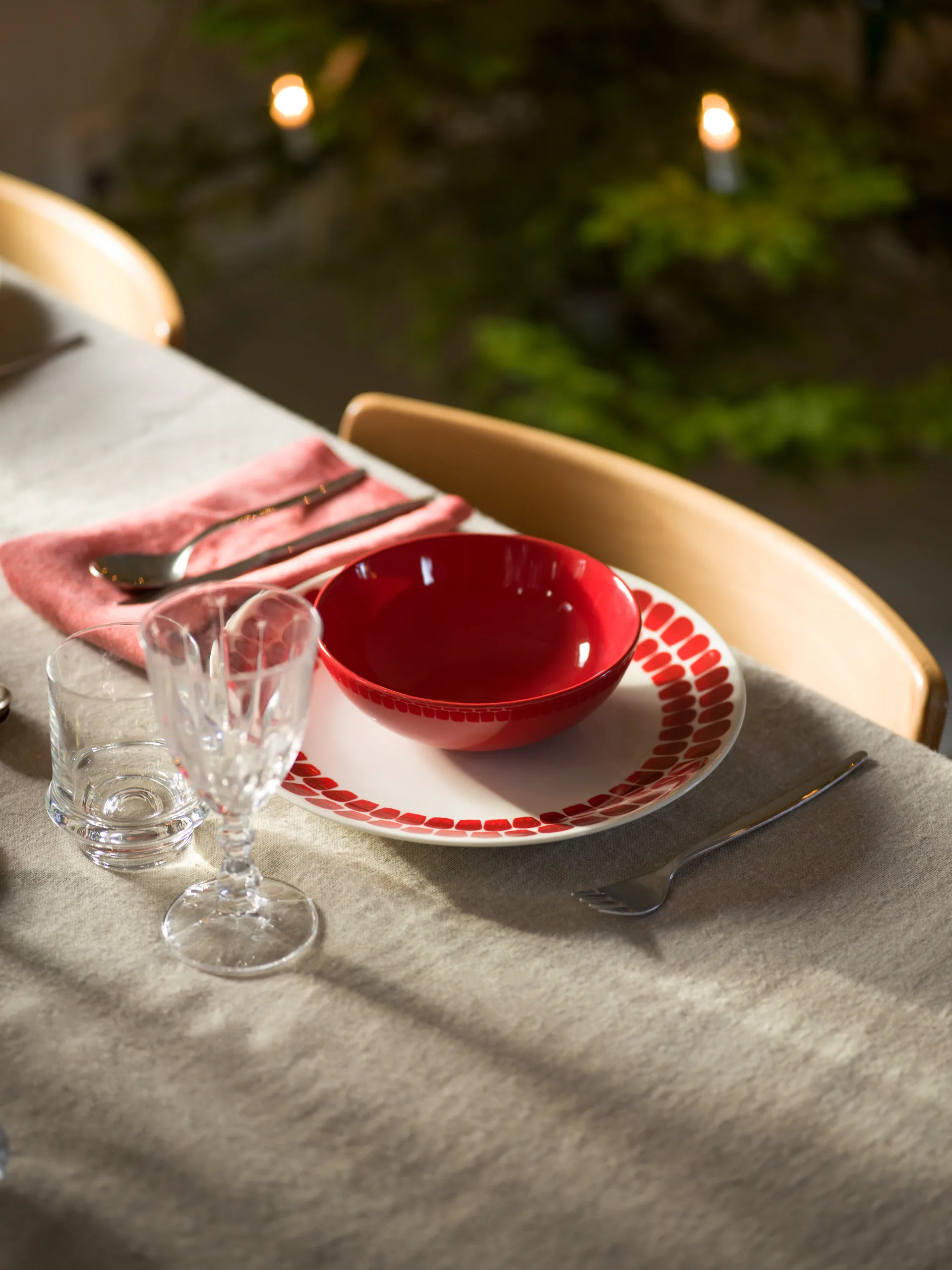 Assiette 24h Tuokio Ø26 cm, Rouge Arabia