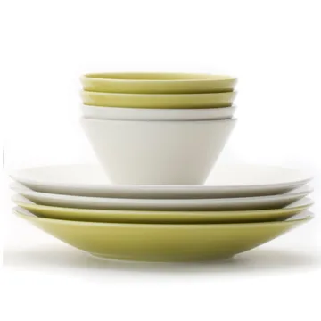 Assiette Koko blanche - 23 cm - Arabia