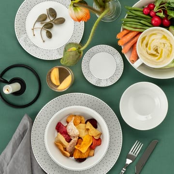 Assiette Mainio Sarastus Ø25 cm - Noir-blanc - Arabia