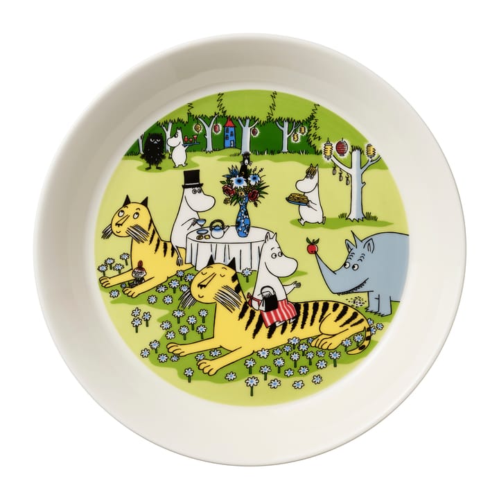 Assiette Moomin 2023 Garden party - Ø19 cm - Arabia