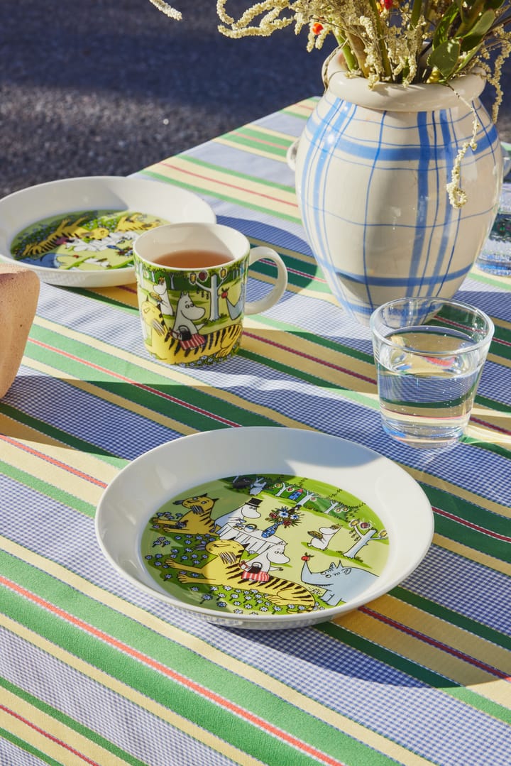 Assiette Moomin 2023 Garden party - Ø19 cm - Arabia