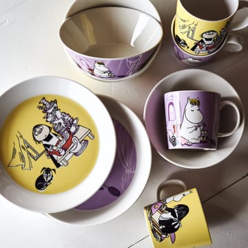 Assiette Moomin Misabel jaune - Jaune - Arabia