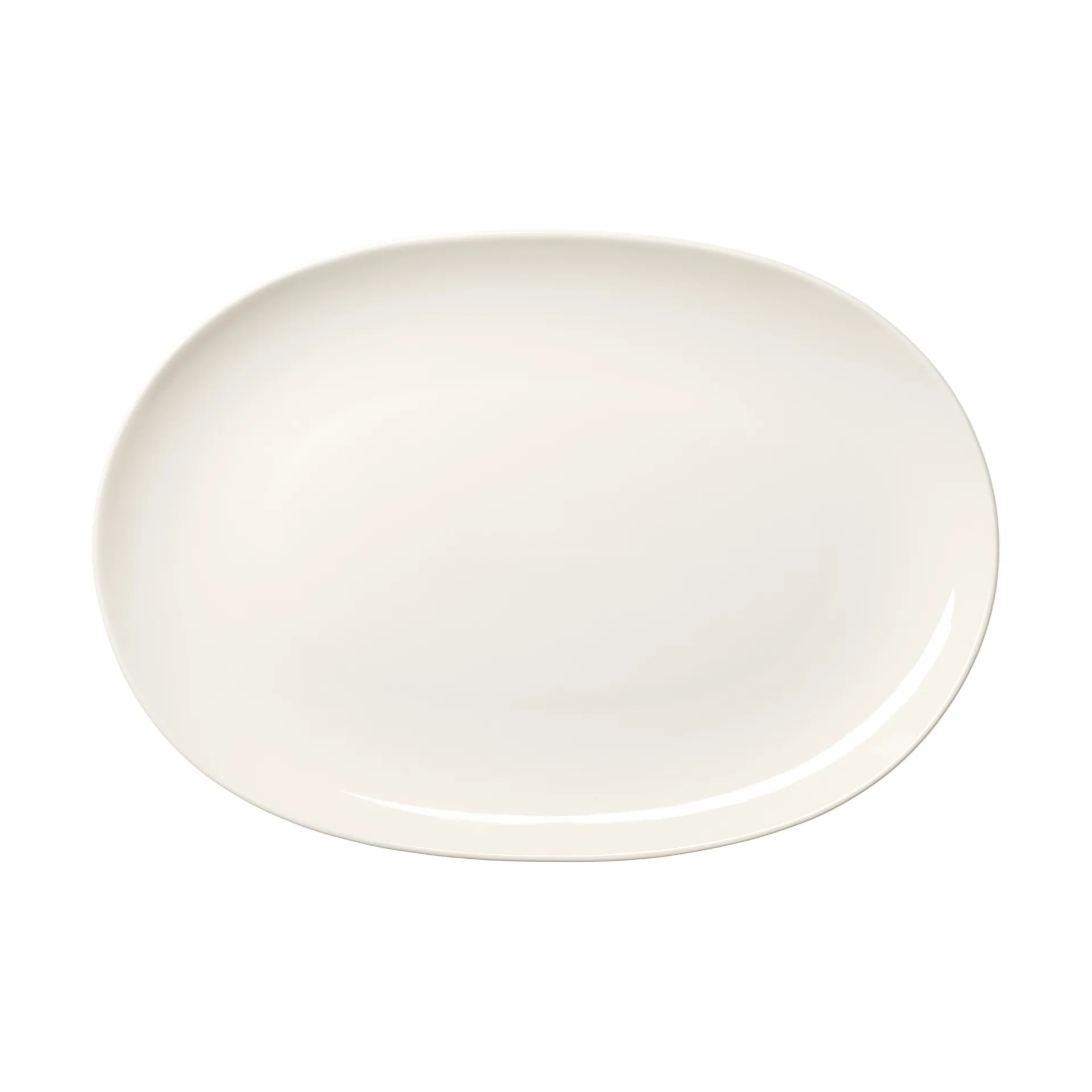 Assiette ovale 24h, Blanc, 22x32 cm Arabia