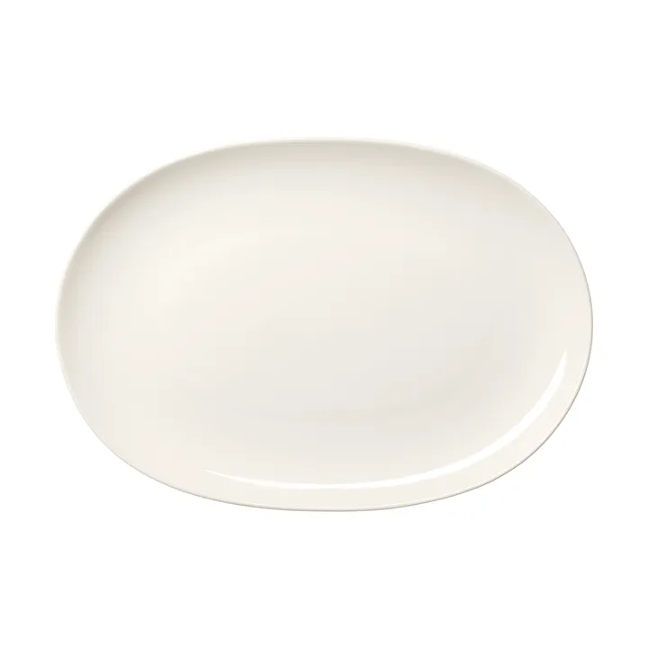 Assiette ovale 24h - Blanc, 22x32 cm - Arabia