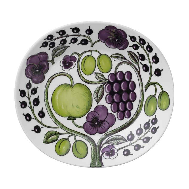 Assiette ovale Paratiisi 25 cm - Mauve - Arabia