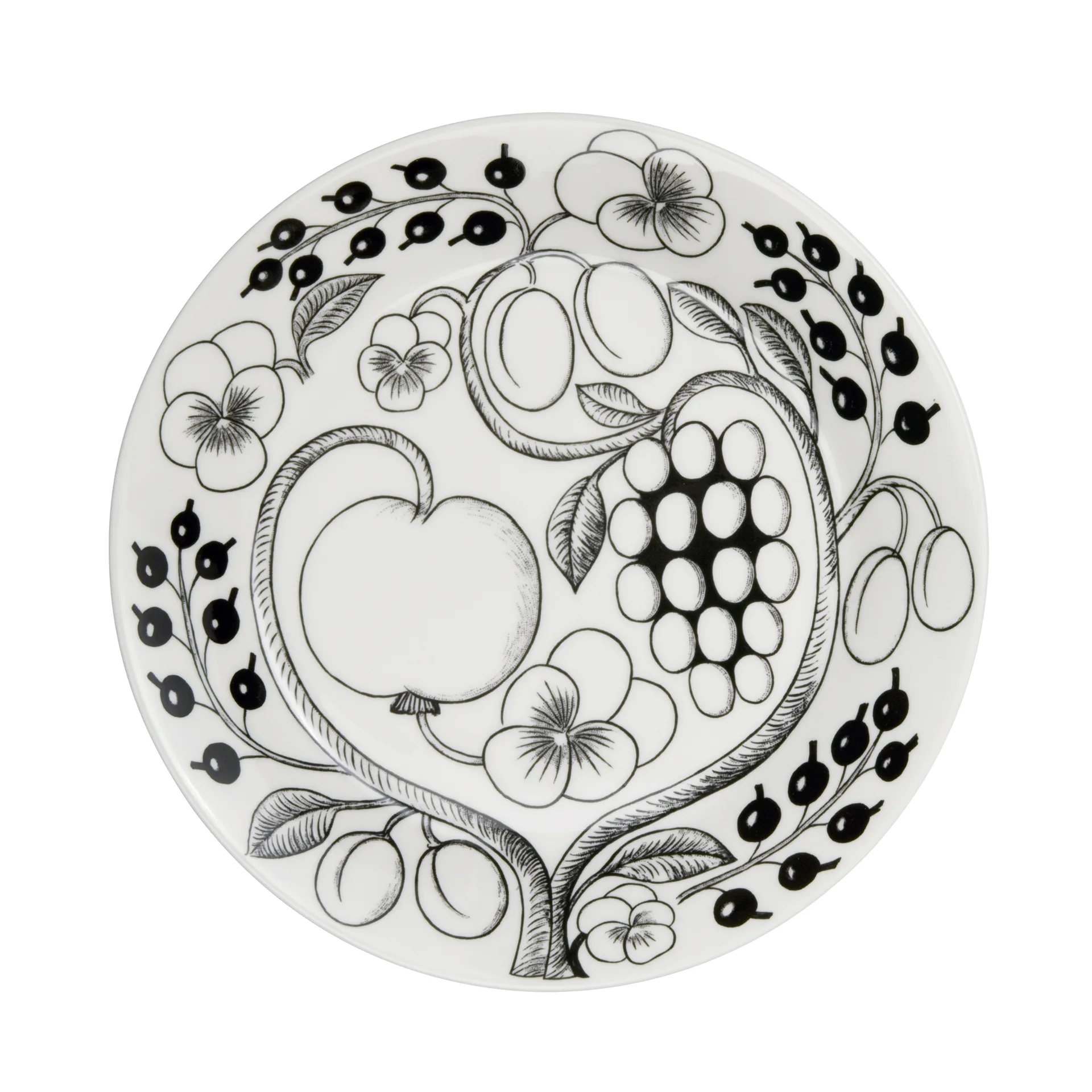 Assiette Paratiisi Ø26 cm, Noir Arabia