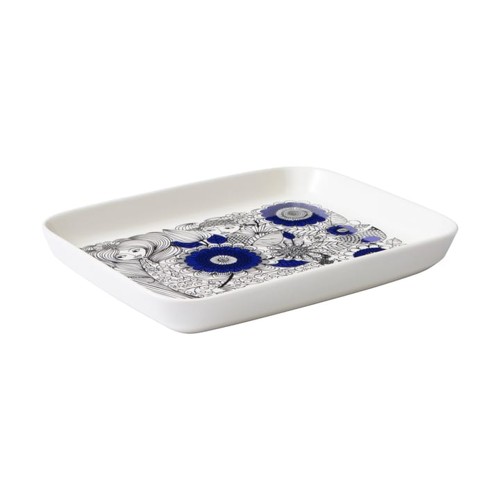 Assiette Pastoraali 15x19 cm, Bleu-blanc Arabia