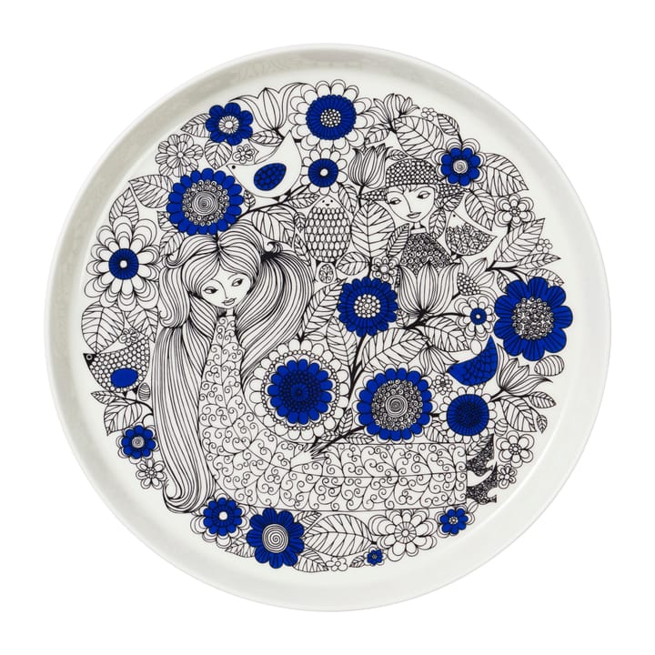 Assiette Pastoraali Ø24 cm - Bleu - Arabia