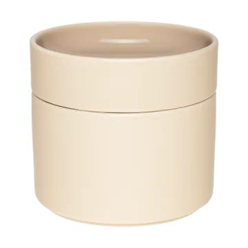 Bocal décoratif Kirnu Ø11x10 cm - Beige - Arabia