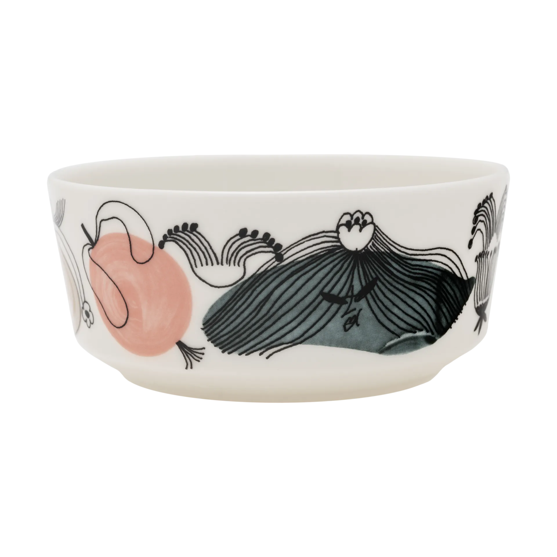 Bol Kukkamaa Ø13 cm, Vert Arabia