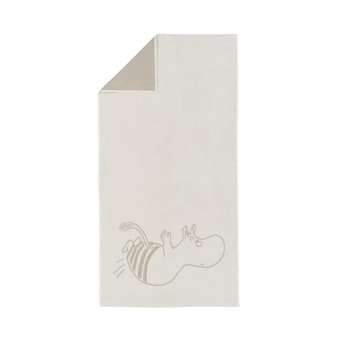 Drap de bain Moumines 70x140 cm - Moumine blanc - Arabia