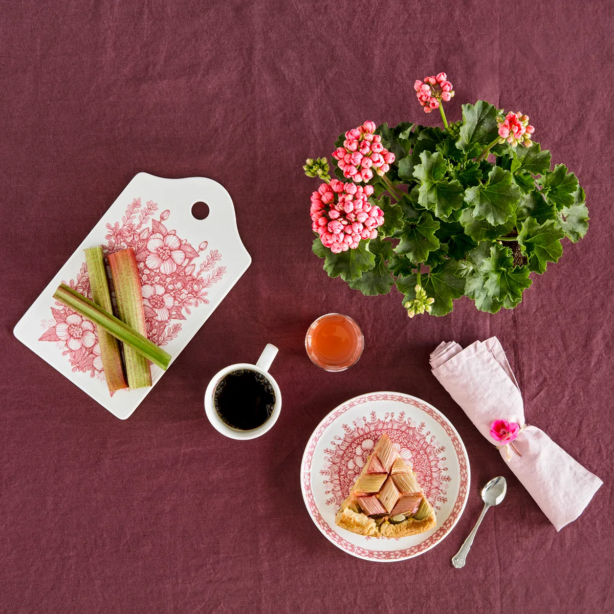 Huvila plateau de service, 23 cm Arabia