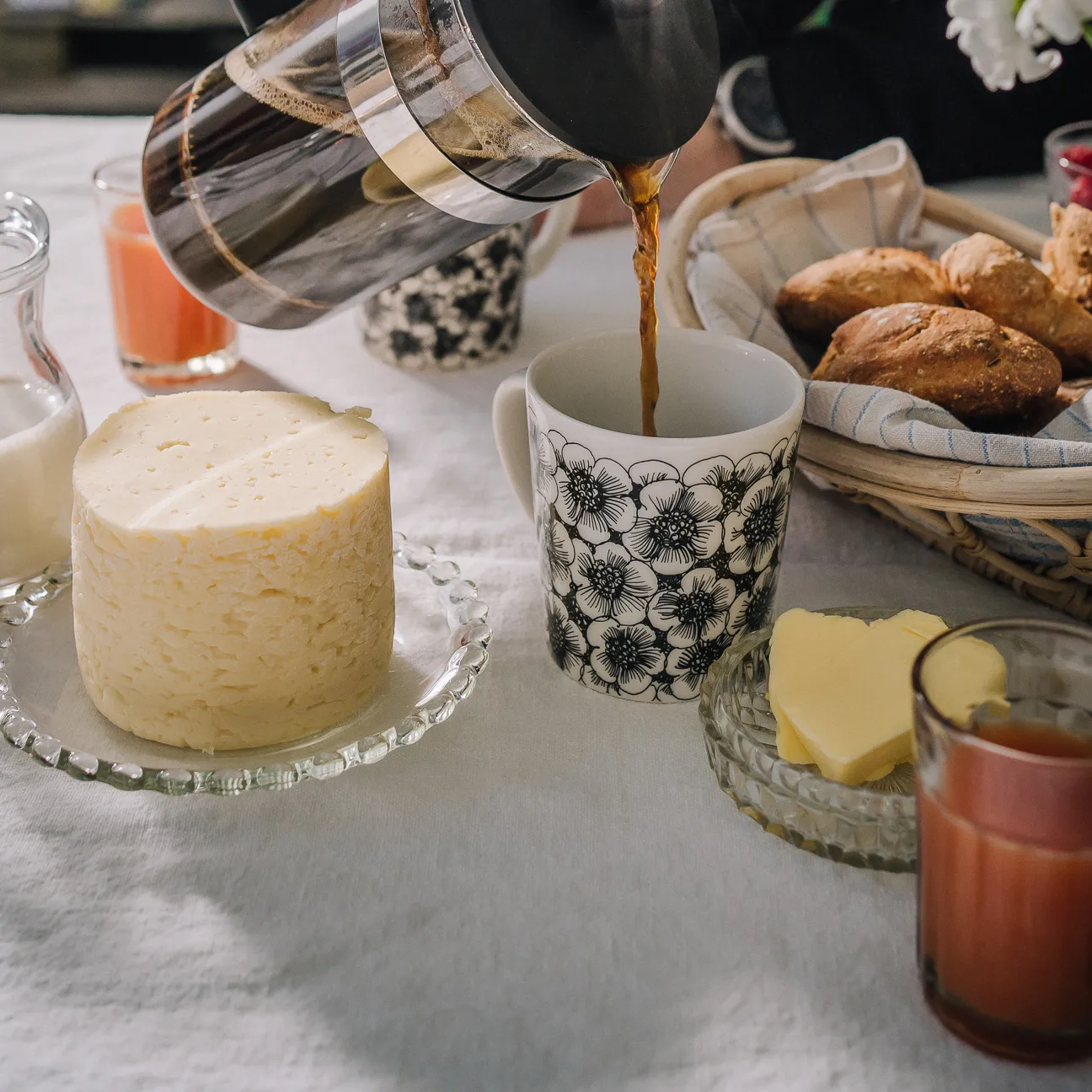 Lot de tasses Esteri Tomula Arabia 30 cl 5 Pièces, Bleu-noir Arabia