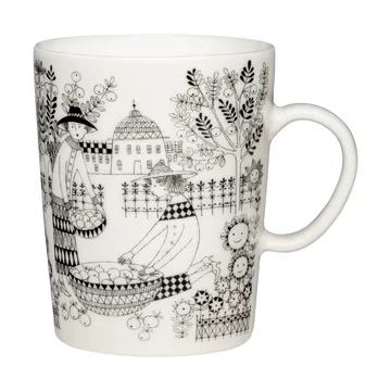 Mug Emilia 50 cl - Noir-blanc - Arabia