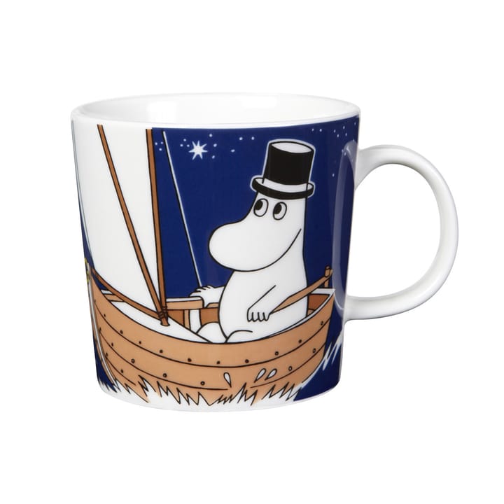 Mug Papa Moomin 30 cl - bleu foncé - Arabia