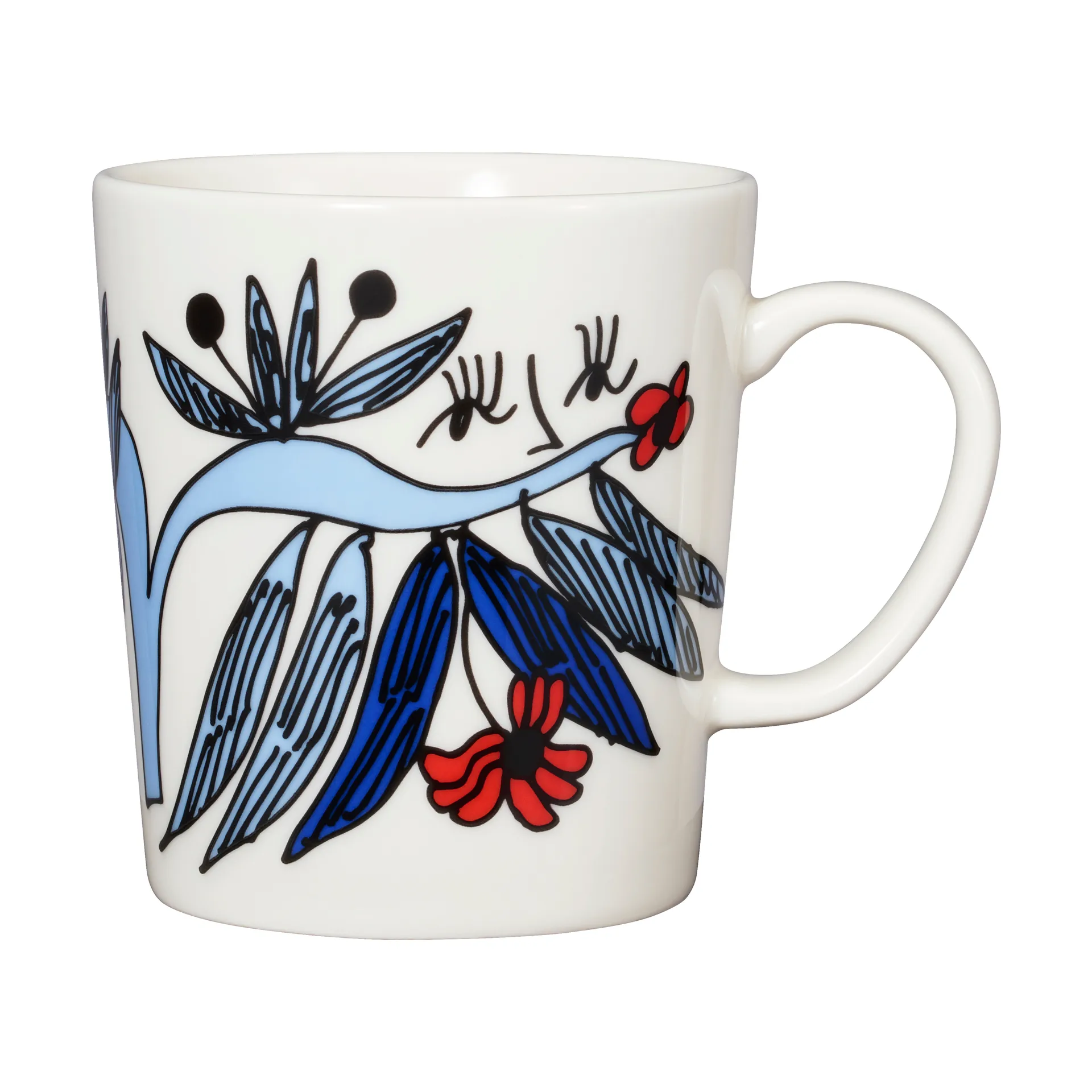 Mug Puutarhurit 30 cl, Bleu-blanc-rouge Arabia
