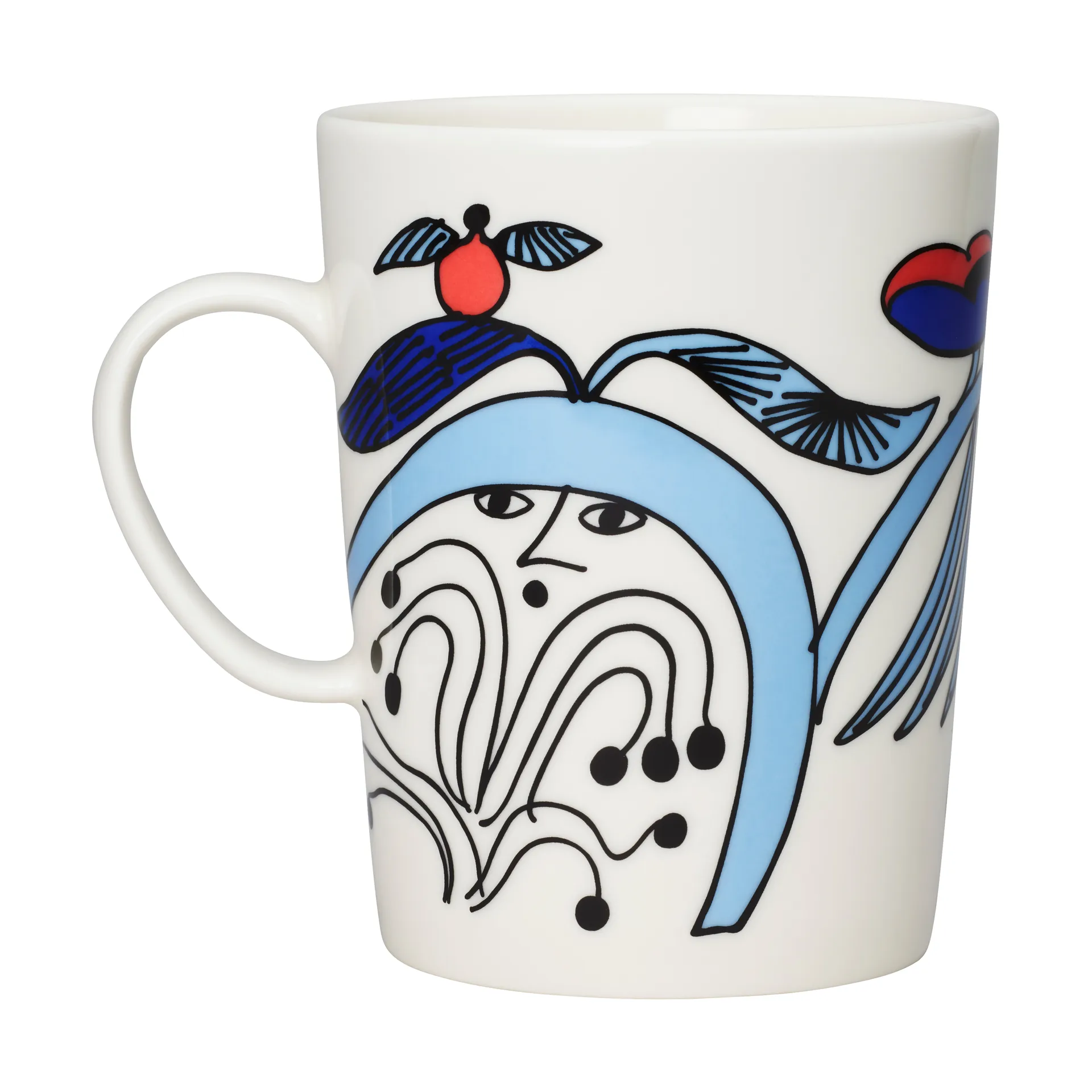 Mug Puutarhurit 50 cl, Bleu-blanc-rouge Arabia