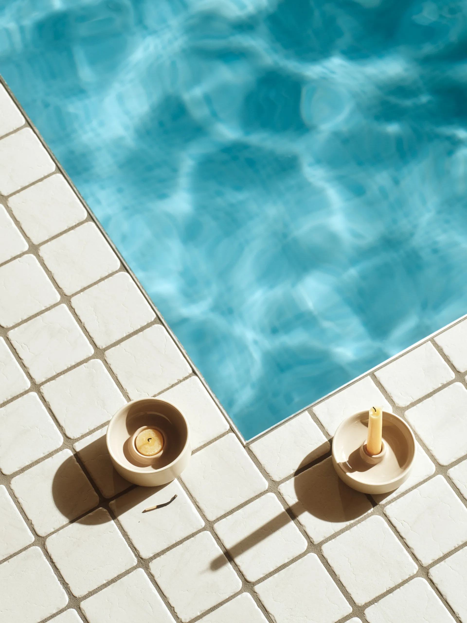 Photophore Kirnu Ø11x5 cm, Beige Arabia