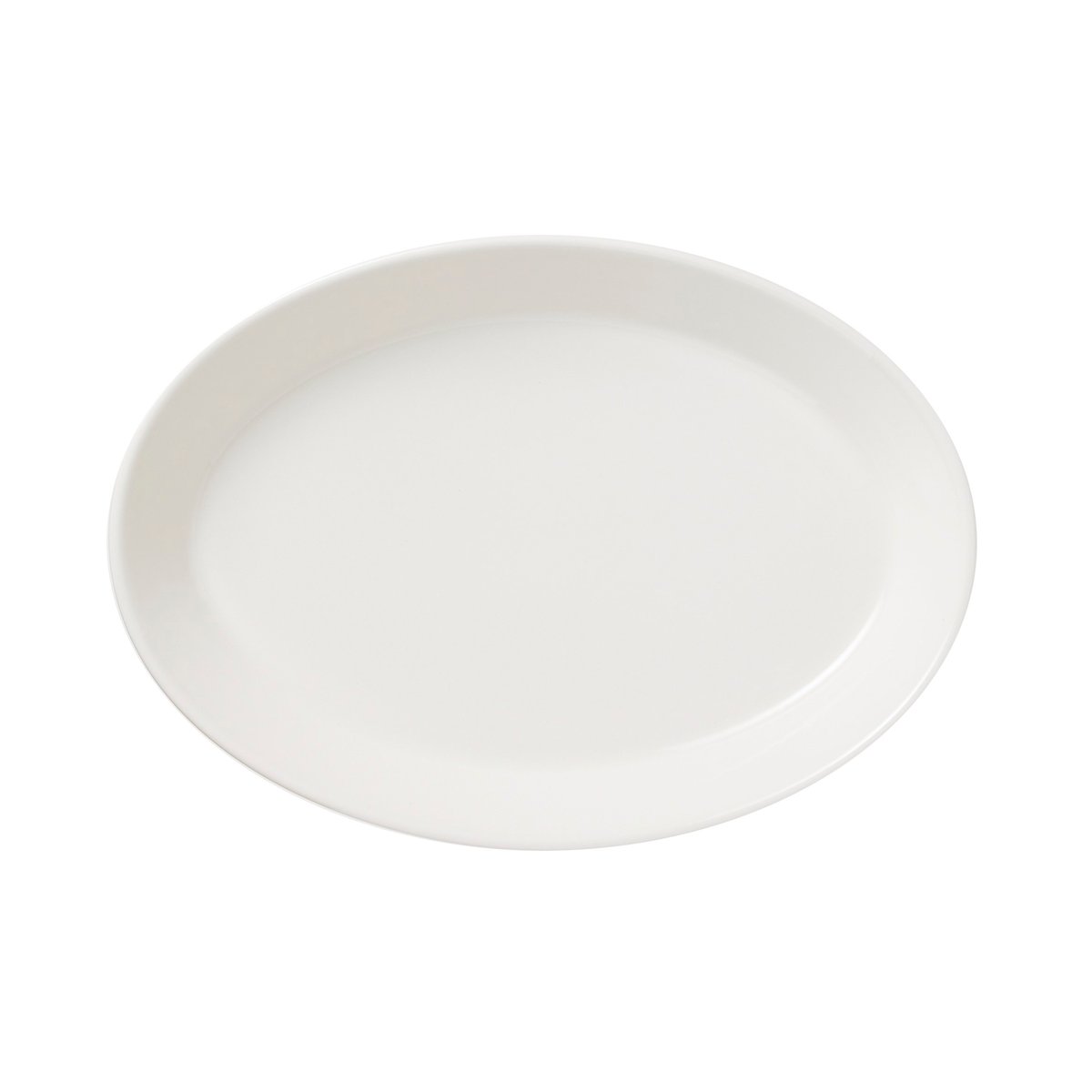 arabia plat à servir koko blanc 18x26 cm