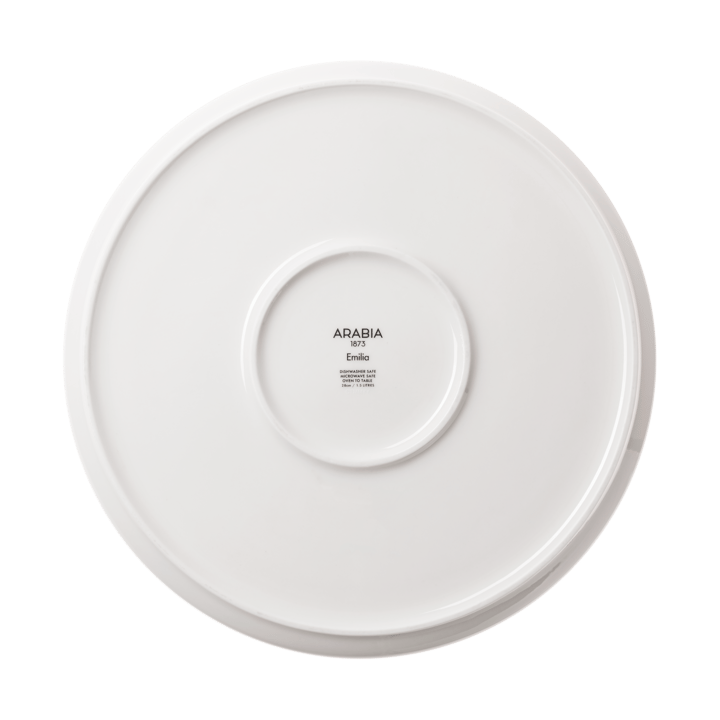 Plat à tarte Emilia Ø28 cm, Noir-blanc Arabia