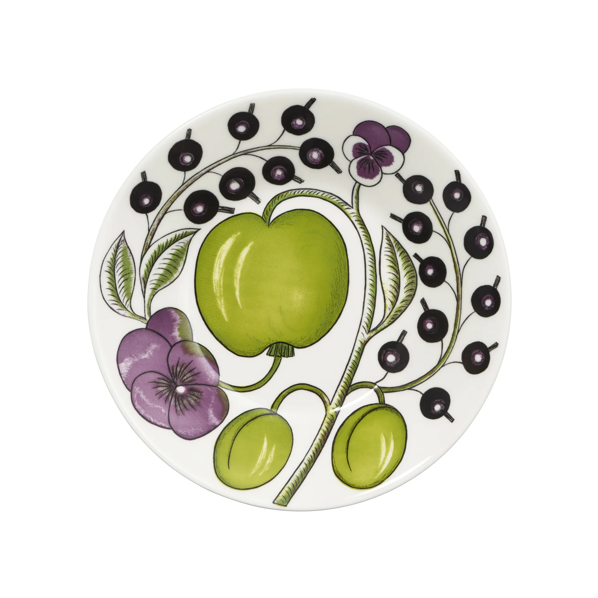 Plat Paratiisi Ø14 cm pour tasse à café 18 cl, Violet Arabia