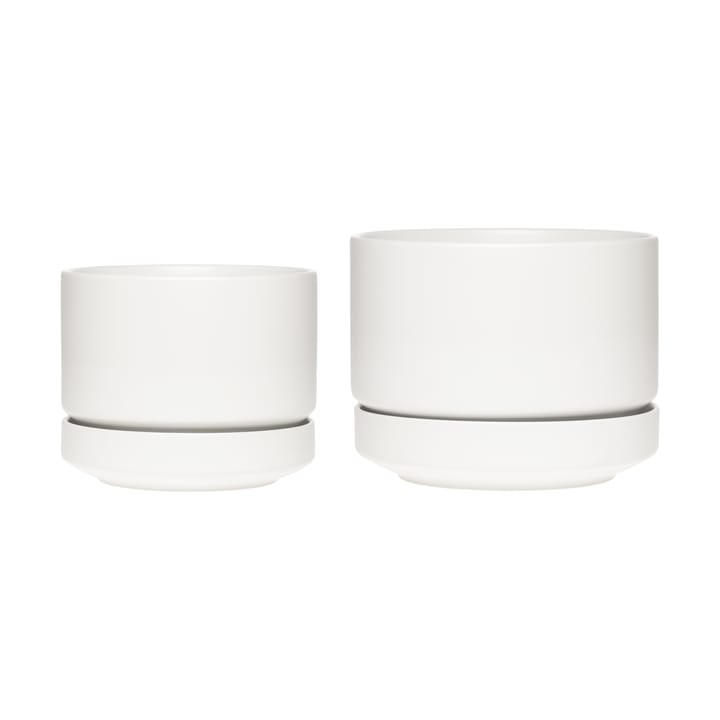 Pot SN Ø19 cm, Mat blanc Arabia