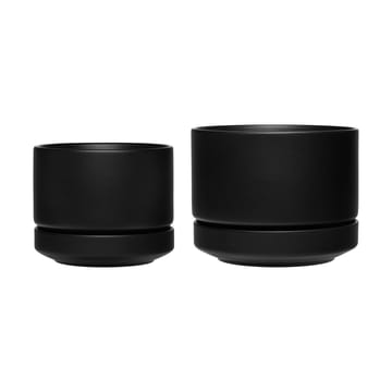 Pot SN Ø19 cm - Noir mat - Arabia