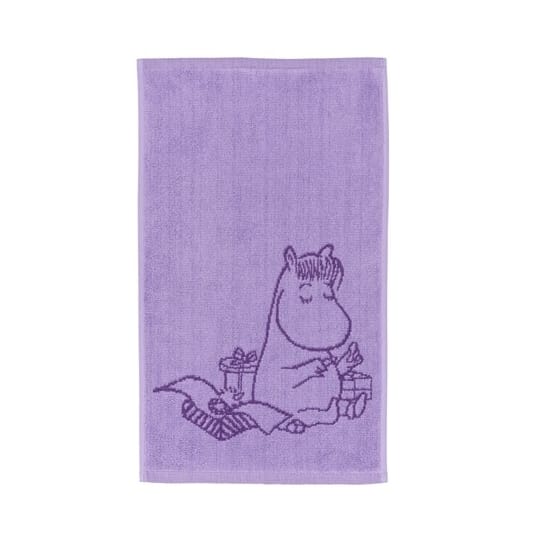 Serviette Moumines 30x50 cm - Snorkmaiden violette - Arabia