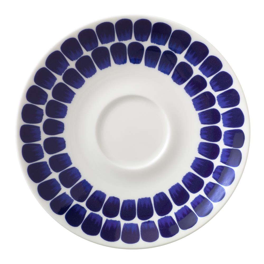 Arabia Soucoupe 24h Tuokio o17 cm Cobalt | Design Scandinave | Soucoupes à thé & à café | Bleu