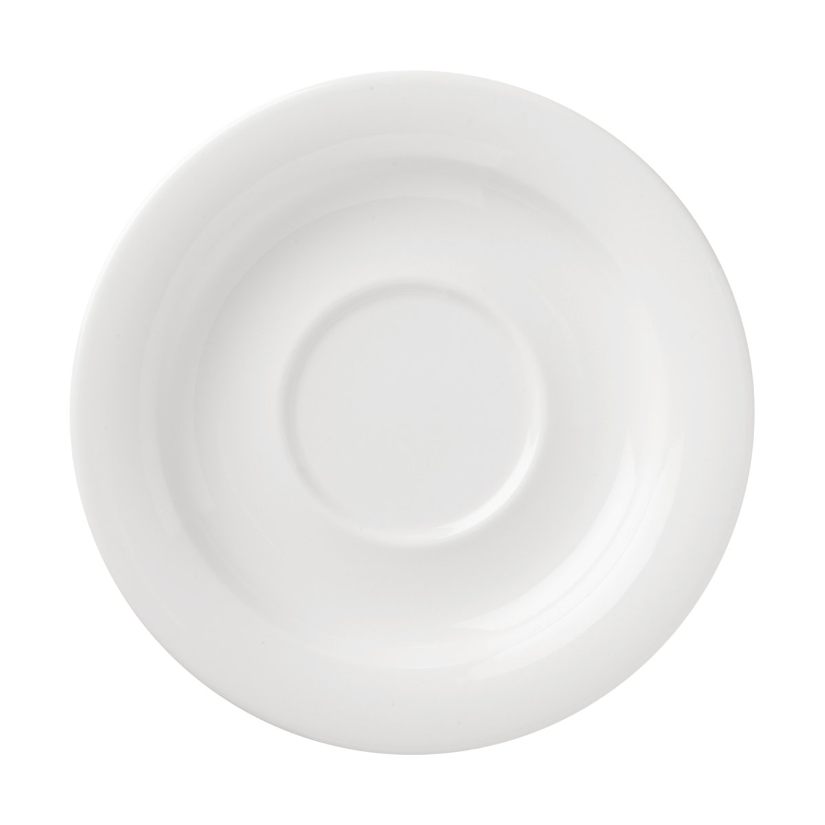 Arabia Soucoupe Arctica o16 cm Blanc | Design Scandinave | Soucoupes à thé & à café | Blanc